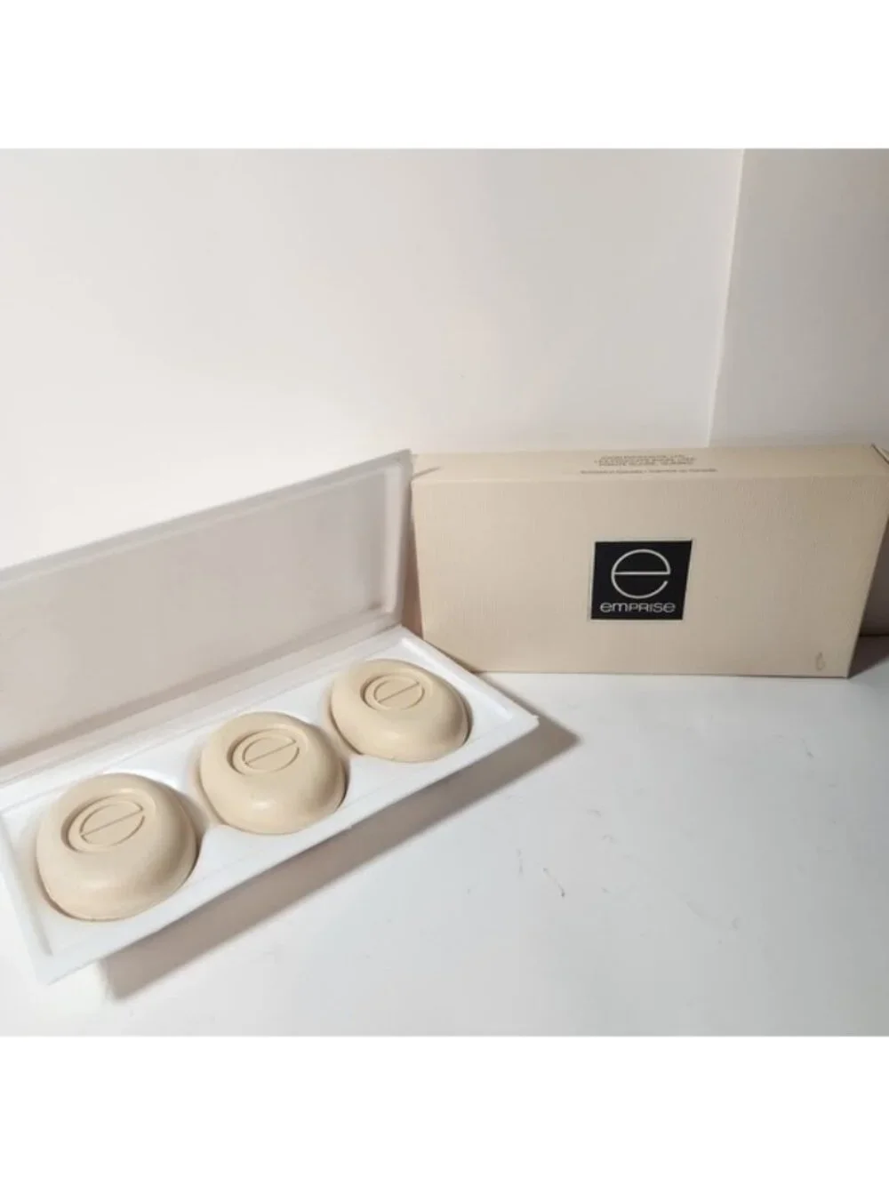 Vintage‎ Avon Emprise Perfumed Soap Set 3 Bars Original Box Case Made in Canada